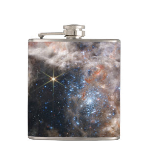 Afbeelding Tarantula Nebula van JWST Heupfles