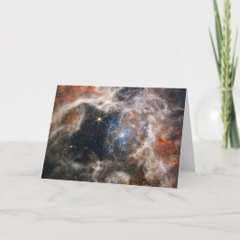 Afbeelding Tarantula Nebula van JWST Kaart