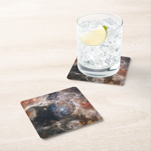 Afbeelding Tarantula Nebula van JWST Kartonnen Onderzetters (Insitu)