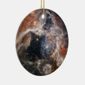 Afbeelding Tarantula Nebula van JWST Keramisch Ornament (Rechts)