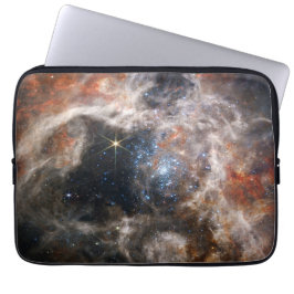 Afbeelding Tarantula Nebula van JWST Laptop Sleeve