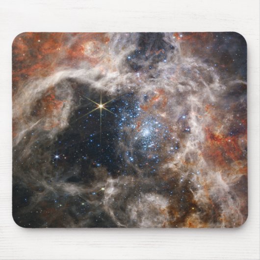 Afbeelding Tarantula Nebula van JWST Muismat (Voorkant)