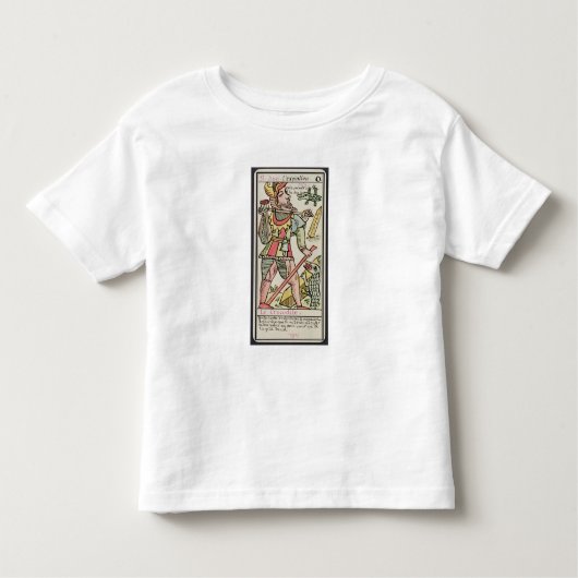 Afbeelding, tarotkaart, Frans Kinder Shirts (Voorkant)