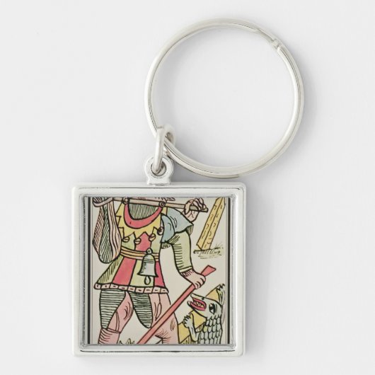Afbeelding, tarotkaart, Frans Sleutelhanger (Voorkant)