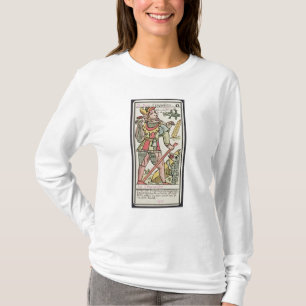 Afbeelding, tarotkaart, Frans T-shirt