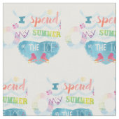 Afbeelding tekenweefsel zomer stof (Close Up)