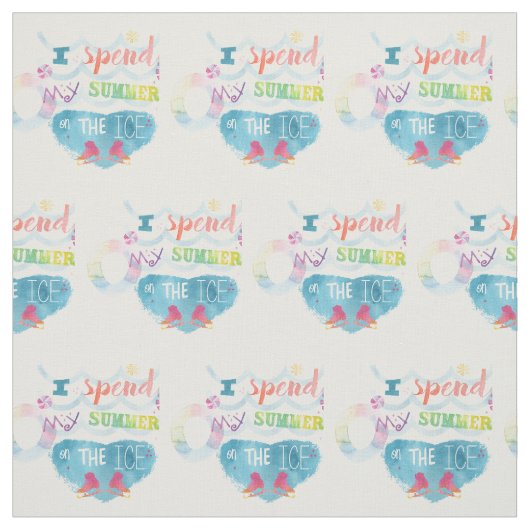 Afbeelding tekenweefsel zomer stof (Swatch)