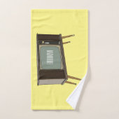 Afbeelding televisie-cartoon bad handdoek (Handdoek)