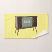 Afbeelding televisie-cartoon bad handdoek (Handdoek)