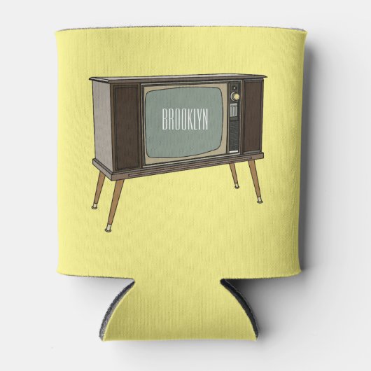 Afbeelding televisie-cartoon blikjeskoeler (Voorkant)