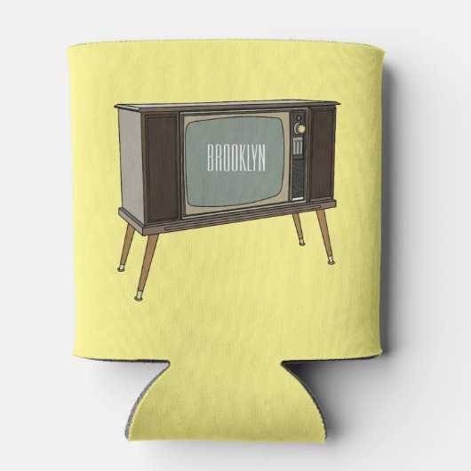 Afbeelding televisie-cartoon blikjeskoeler (Achterkant)