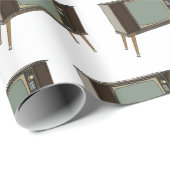 Afbeelding televisie-cartoon cadeaupapier (Rol Hoek)