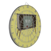 Afbeelding televisie-cartoon dartbord (Voorkant Links)