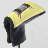 Afbeelding televisie-cartoon golfheadcover (3/4 voorkant)