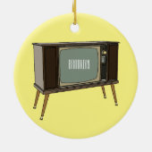 Afbeelding televisie-cartoon keramisch ornament (Achterkant)