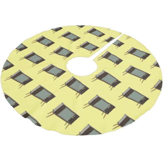 Afbeelding televisie-cartoon kerstboom rok (Gekanteld)