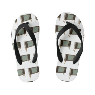 Afbeelding televisie-cartoon kinder teenslippers