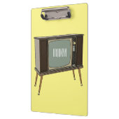 Afbeelding televisie-cartoon klembord (Links)