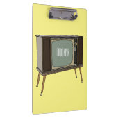 Afbeelding televisie-cartoon klembord (Rechts)