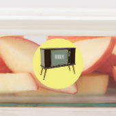 Afbeelding televisie-cartoon labels (Aangebracht)