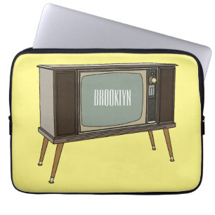 Afbeelding televisie-cartoon laptop sleeve