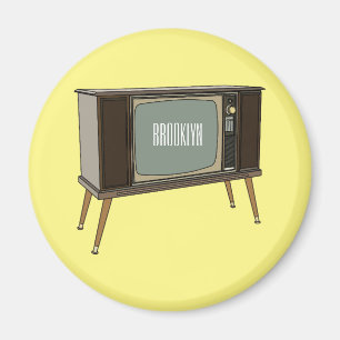 Afbeelding televisie-cartoon magneet