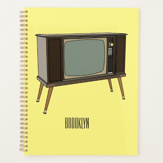 Afbeelding televisie-cartoon planner (Voorkant)