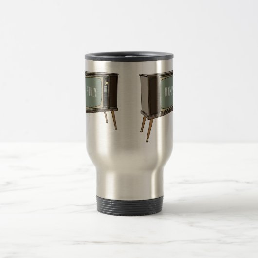 Afbeelding televisie-cartoon reisbeker (Center)