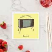 Afbeelding televisie-cartoon servet (Insitu)