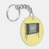 Afbeelding televisie-cartoon sleutelhanger (Voorkant Links)