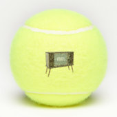 Afbeelding televisie-cartoon tennisballen (Achterkant)