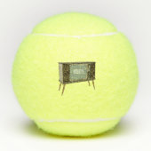 Afbeelding televisie-cartoon tennisballen (Voorkant)