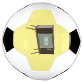 Afbeelding televisie-cartoon voetbal (Gedraaid)