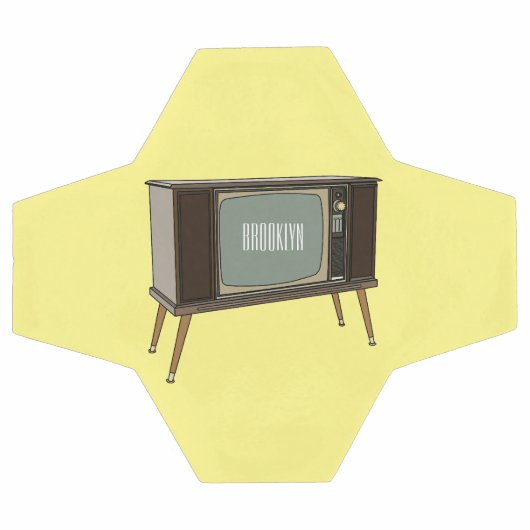 Afbeelding televisie-cartoon voetbal (Enkel)