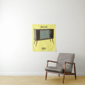 Afbeelding televisie-cartoon wandkleed (In situ)