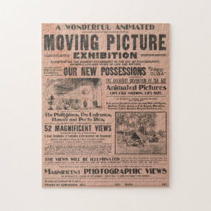 Afbeelding tentoonstelling krant Puzzle Legpuzzel