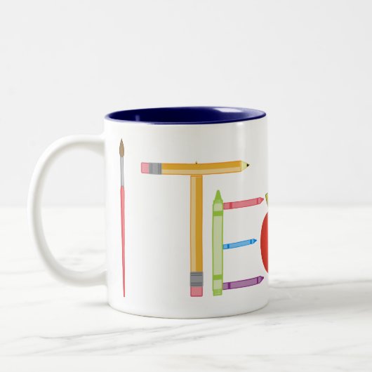 Afbeelding Tweekleurige Koffiemok (Links)