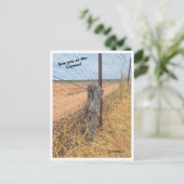 Afbeelding uit de hoek; waar 3 staten elkaar ontmo briefkaart (Staand voorkant)