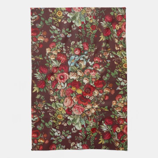 Afbeelding uit de industriële kunsten van de 19e e theedoek (Verticaal)