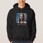 afbeelding uploaden Aangepaste foto en naam Gepers Hoodie (Voorkant)