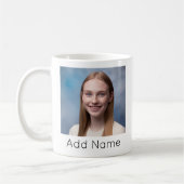 afbeelding uploaden Aangepaste foto en naam Gepers Koffiemok (Links)