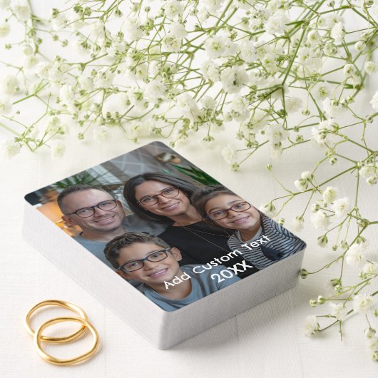 afbeelding uploaden Aangepaste foto en naam Gepers Pokerkaarten (Insitu (Huwelijk))