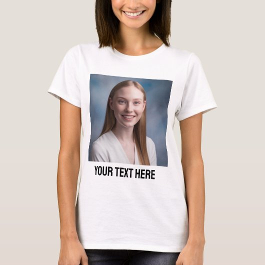 afbeelding uploaden Aangepaste foto en tekst Aange T-shirt (Voorkant)