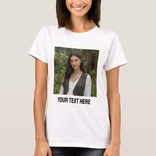 afbeelding uploaden Aangepaste foto en tekst Aange T-shirt (Voorkant)