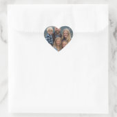 afbeelding uploaden Aangepaste foto Gelukkige Vale Hart Sticker (Tas)