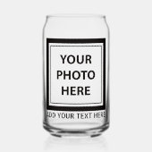 Afbeelding uploaden Foto & Tekst toevoegen – Aanpa Blikvorm Glas (Voorkant)