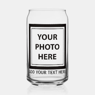 Afbeelding uploaden Foto & Tekst toevoegen – Aanpa Blikvorm Glas