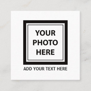 Afbeelding uploaden Foto & Tekst toevoegen – Aanpa Contactkaartje