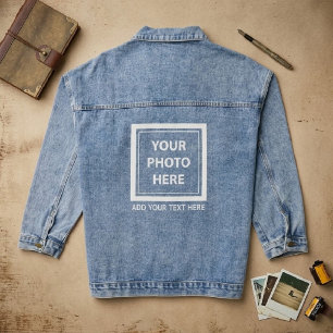 Afbeelding uploaden Foto & tekst toevoegen – Aanpa Denim Jacket