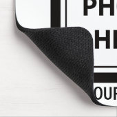 Afbeelding uploaden Foto & Tekst toevoegen – Aanpa Muismat (Hoek)